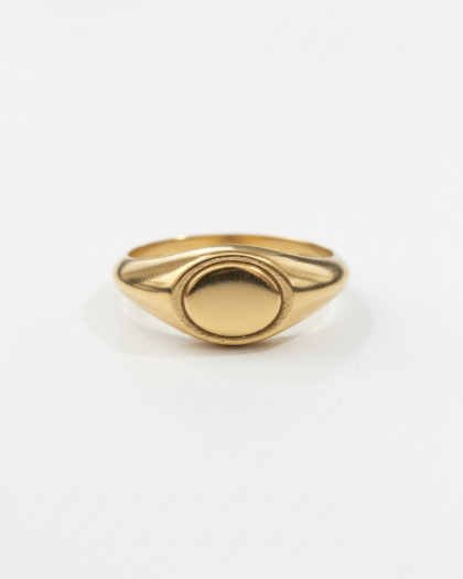 Sello de Mujer en Plata Personalizable con Inicial o Símbolo