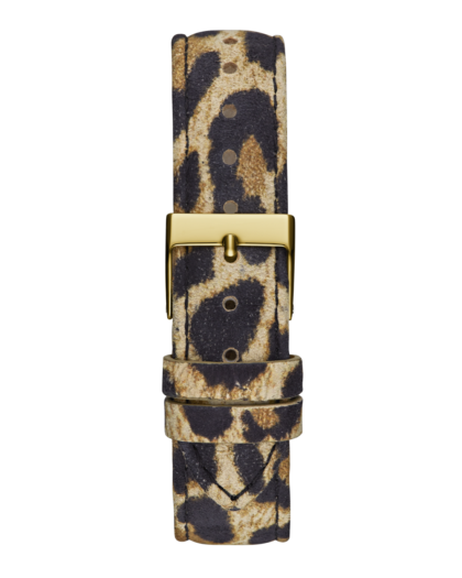 Reloj GUESS Glitz Plaque Mujer con Correa Animal Print GW0745L2