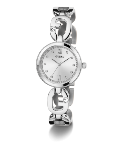 Reloj GUESS Mujer Empower Acero Plateado con Cristales GW0759L1