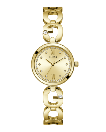 Reloj Mujer GUESS Empower Dorado Elegancia Analógica GW0759L2