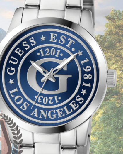 Reloj Guess Collegiate G Acero & Esfera Azul GW0888G1