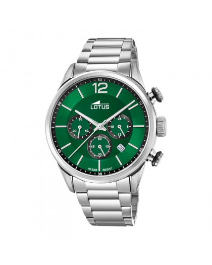 RELOJ DE HOMBRE LOTUS CHRONO CON ESFERA VERDE 18688/4