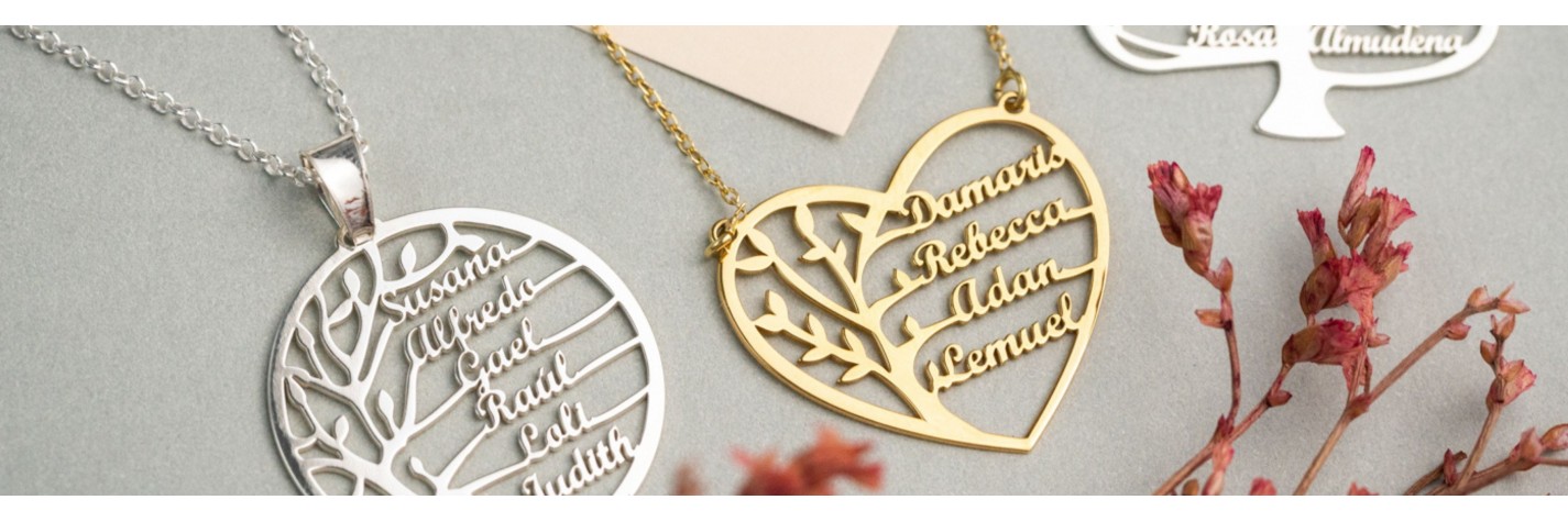 Luce collares personalizados hechos a mano para cada ocasión